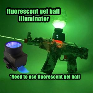 Gun Toys Gel Ball Blaster fluorescerende lichtgevende tracker 230711