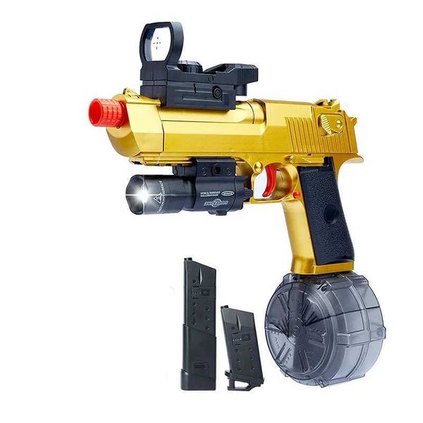 Pistolet Jouets Gel Balls Blaster Glock Pistolet Jouet Pistolet Hydrogel Électrique Pistolet De Paintball pour Adultes Garçons En Plein Air Cs Jeu De Tir Cadeau De Noël L2403