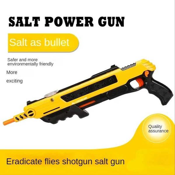 Gun Toys Gun Toys 3.0 pistola de gusano de sal bola de gel juguete para niños juguete al aire libre para adultos elimina mosquitos y moscas tirador de plástico 2400308