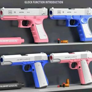 Gun Toys Gun Toys Shell gooien speelgoedpistool voor jongens meisjes beste pistool voor kinderen cadeau Dropshipping 2400308