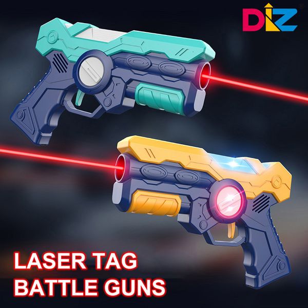 Pistolet Jouets Enfants Laser Tag Pistolets Jouets Pistolet Infrarouge Électrique Pour Enfant Laser Tag Bataille Jeu Jouets Arme Pistolets Cadeau Pour Garçons Jeux De Plein Air 230807