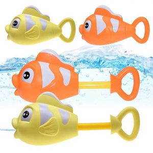 Pistoolspeelgoed Kinderen Zomer Buitenspeelgoed Clown visspray Waterpistool Spelspeelgoed Kinderen pompen Lichtgewicht draagbare waternevel Strandzwemmen ToyL2403