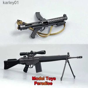 Les jouets de pistolet L96A1 G3SG1 1 1/6 Soldat ne peut pas tirer Micro Swipper Sniper Gun Sniper Rifle Accessory STATIC ACCESSOIRE POUR LE SICHAMME D'ACTION DE 12 pouces YQ240413