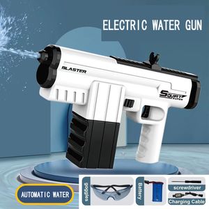 Pistool Speelgoed Grote Automatische Elektrische Water Uitbarstingen Zomer Spelen Oplaadbare Waterpistool Hoge Druk Outdoor Strand Zwembad 221025