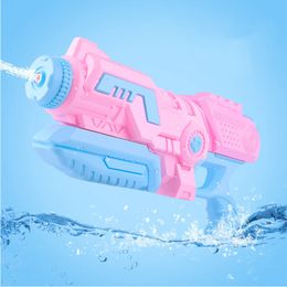 Pistolet Jouets Grand Pull-out Rose Pistolet À Eau Jouet Enfants Plage Gicler Nager Été Piscine En Plein Air Partie 230526