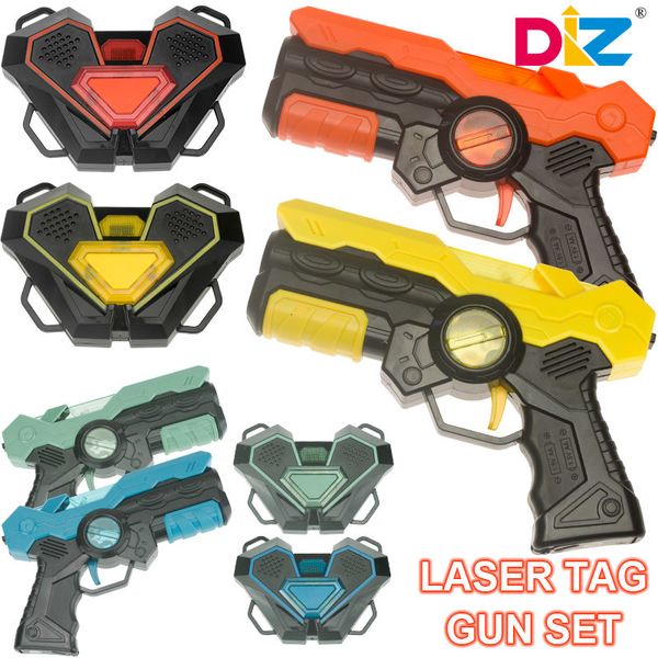 Gun Toys Laser Tag Battle Game Gun Set Electric Infrared Toy Guns Arma Niños Laser Strike Pistola para niños Niños Deportes al aire libre de interior 230703