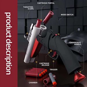 Pistolet jouets coque de lancement balle de fusil de chasse souple pour enfants TK jouet livraison directe 240307