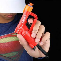 Mini pistolet à balles souples, combinaison de chargement manuel pour balles Nerf, jouet pistolet pour enfants, fléchettes, GunsL2403