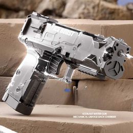 Pistolet jouet mini pistolet à eau petit pistolet manuel extérieur jouet jouet mécanique incendie continu pistolet pour kidsl2404