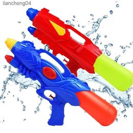 Gun Toys Nouveau pistolet à eau électrique pour enfants petit jeu de combat jouet d'extérieur gicleur jouet de plage pistolet à eau 550 ml jouet d'eau d'été