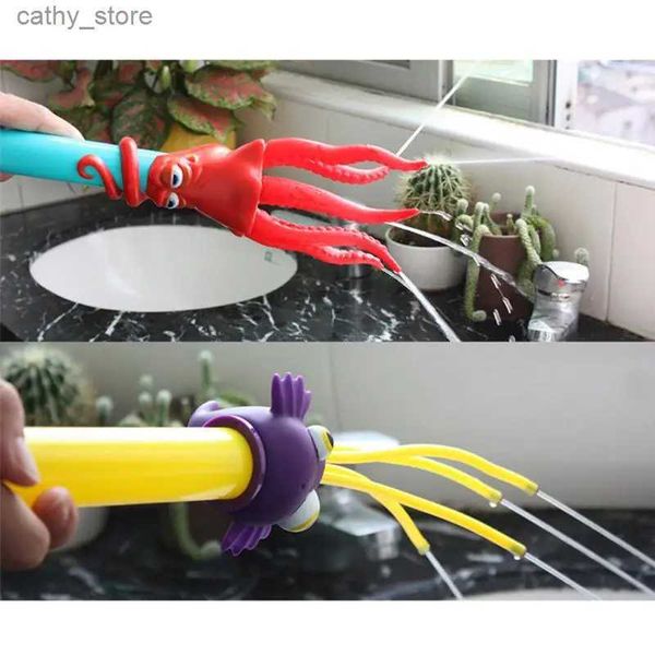 Toys pistolet Octopus Water Gun Water Toys Cartoon Water Fighting Game Give-Absorbing Water Nourrishing Summer Outdoor Beach Toys Cutel2404