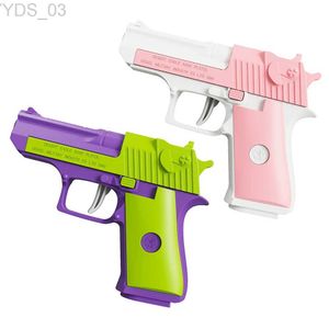 Pistola de juguete de plástico EDC Fidget Toys, balas sin disparar, juguete sin BPA, realista, 3D, mini pistola de juguete, juguetes colectivos, los mejores regalos para niños YQ240307