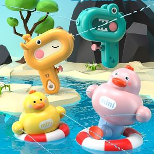 Pistool Speelgoed SMVP Waterpistolen Voor Kinderen Cartoon mini waterpistolen Zwembad Baby Ouderkind Spelen Water Spuitpistool Voor Kinderen Kids 230705