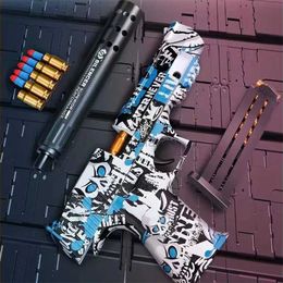Toys pistolets pistolets à balle douce pour les enfants girls coquille d'éjection tk pistolet garçons d'anniversaire cadeau 240416