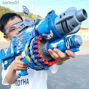 Pistolet Jouets Jouets Cool Nerfs Pistolet Enfants Électrique Lancement Continu Électrique Jouet Pistolet Bb Pistolet Militaire Armes À Feu Série Balle Molle Pistolet Sniper yq240314