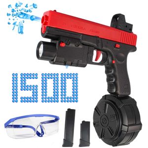 Pistool Speelgoed X2 Gel Blaster Splatrball Pistool Elektrisch Pistool Gel Ball Gestraald Automatische Plastic Water Bal Blaster Gel Shooter geweren Speelgoed T221105