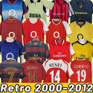 Gunners Henry Retro Soccer Jerseys Highbury Pires Reyes Bergkamp Adams Persie V. Persie Vintage Classic 00 02 01 03 04 05 06 07 08 11 12 2000 2001 2002 2003 2004 2011 2012