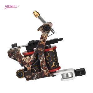 Guns 10 Wraps Coils Tattoo Machine Tattoo Shader Tatto Motor Gun Kits Fourni pour les artistes