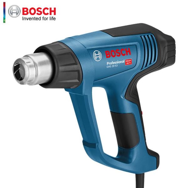 Pistolets Bosch pistolet thermique GHG2063/1650/1860 sèche-cheveux voiture industrielle double température contrôlée souffleur d'air chaud Film de soudage pistolet de cuisson