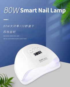 Guns Nagelfdroger LED NAIL LAMP UV -lamp voor het genezen van alle gel nagellak met bewegingsdetectie Manicure Pedicure Salon Tool
