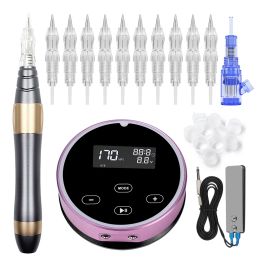 Guns Nieuwe collectie P30 Permanente make-upmachine Microblading Penapparatuur 3D Microblading Tattoo Machine Set