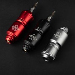 Pistolas Profesional Mini Rocket Máquina de tatuaje Set Motor 8V 9000RPM Interfaz RCA Carrera rotativa automática 3.54mm Kit de pluma de tatuaje