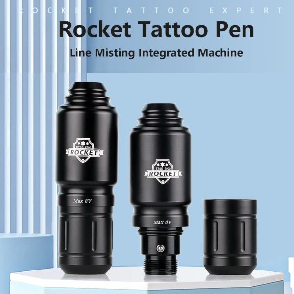 Guns Rocket Tattoo Pen V3 Mini máquina de tatuaje profesional rotativa máquina para maquillaje permanente cartucho Microblading equipo de tatuaje