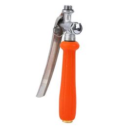 Pistools spraypuerizador verstelbare spuittip spray handle multifunctionele spuit trigger lock vervangingsslang