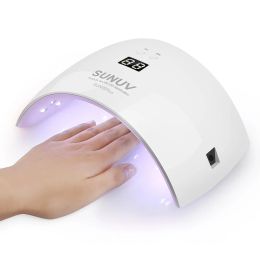 Guns sunuv 9x plus SUN9X original plus séchoir de lampe à ongles de durcissement rapide pour les amateurs de nail art débutant