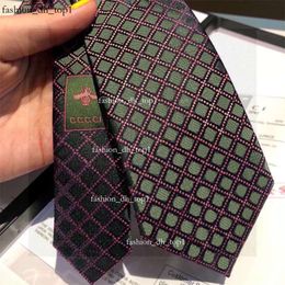 Gurtel Tie Designer Stripe Borded Borded Ejército Men Green Tie Silk Business Moda informal de alta calidad TIENES TIEN 11