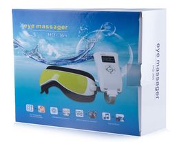 Gustala Nouveau masseur oculaire de la pression de l'air avec mp3 6 fonctions dissiper les sacs oculaires Magnetic Far infrarouge CARE3595374