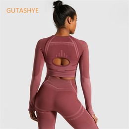 Gutashye 2 Stuk Set Workout Kleding voor Dames Sport Bra en Leggings Wear Gym Kleding Atletische Yoga 210802