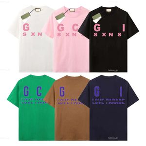 Guuchi Mens Designer T-shirt Summer Gu Shirts Luxury Brand T-Shirts Mens Womens Short Sleeve Hip Hop Streetwear Tops Shorts Clothing Clothing G-28 596