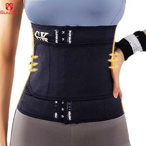 GUUDIA 7 stalen botten Lendensteunriem Tailletrainerriemen Body Shaper Korsetten Sport Gym Workout Korset Spandex Gordel Stevig 240108