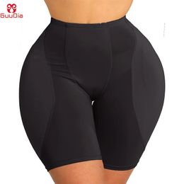 Guudia Hip Butt Enhancer Lefter Pantes rembourré PAD Shapewear inférieur Améliorer 6xl DIP Smooth Women Body Shaper 240425