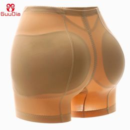 GUUDIA Mujeres Hips Butt Lifter Pads Enhancer Bragas Fajas Ropa interior Cadera Acolchada Cintura Entrenador Control 211211