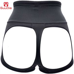 GUUDIA femmes bout à bout large ceinture Boyshort ventre contrôle culotte corps Shaper rehausseur sous-vêtements garçon Shorts