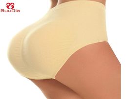 Guudia Womens Shapewear Butt Lefter Control Control Control Corps Shaper Shaper Brief Hip Enhancer Shapers Push Up Fake Booty Panty 2112303559735