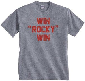 Camisetas para chicos, camisetas 100 de algodón, camisetas Men039s, camiseta Win Rocky, sudaderas masculinas de moda de verano 2106298531077