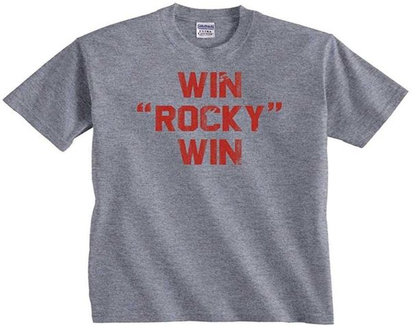 Guys Tees 100 Tshirts de coton Men039 Tops Win Rocky T-shirt Fashion Summer Sweatshirts masculins 2106292707217