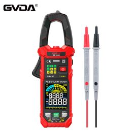 GVDA Professional Digital Pramp Metter AC TRENTATION DC 6000 COMPTES VRAIS RMS RMS CAMPER Multimètre Capacité OHM HZ AMP TESTER AMMETER