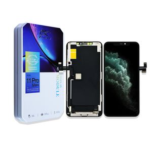 Nieuw JK LCD -display voor iPhone 11 Pro Max LCD -schermpanelen Digitizer Volledige montage Vervanging Reparatieonderdelen