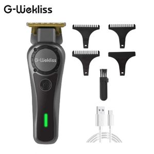 Gwekliss USB Rechargeable Wiless Hair Cippers pour hommes Clippers sans fil pour couper des cheveux Barber Professional Barber Clippers 240408