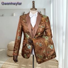 Gwenhwyfar Made-garou sur mesure 2 pièces Tuxedos Tuxedos Custome Homme Notched Laple Men Party Suits JacketPants Set 240326