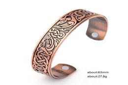 GX036 Bracelets Viking avec Totem Phoenix ouvert bracelets pour femme réglables soins de santé magnétiques Fitness haute qualité Bracel6472223