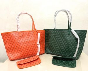 Gy Fashion Shoulder Classic sac à main Messenger sac couleur double face chiens dent sac à provisions avec portefeuille