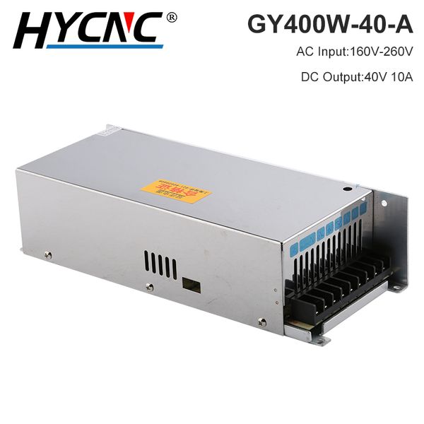 GY400W-40-A Alimentation de commutation 40V 10A 400W NEMA 23 Motor d'alimentation du moteur pas à pas CNC Gravure au laser et machine à découper