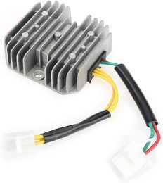 Régulateur Gy6 150 cc – Redresseur de régulateur de tension de moto, pièces de moto, composants électriques adaptés pour Gy6 125 150 250 cc 4 temps 152 m²