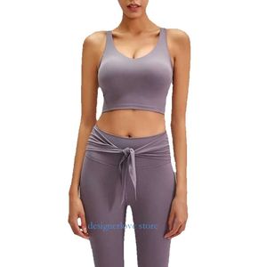 Gym aligne tops tops yoga sports soutien-gorge camis vêtements pour femmes amortisseurs riches en forme de remise en forme sous-vêtements