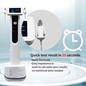 Gym lichaamsgewicht schalen VS 3D-scanners segmentale lichaam 8-elektrode draagbare bio-elektrische impedantie BMI-analyse